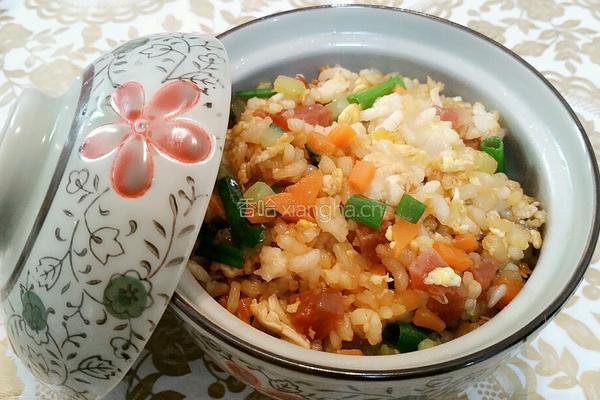酱油鸡蛋炒饭的做法图解10