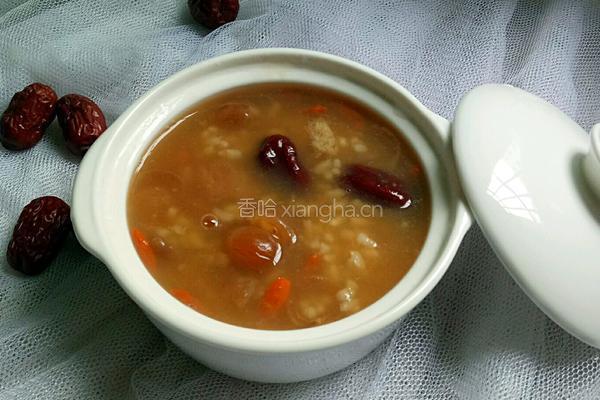 桂圆粥的做法图解4