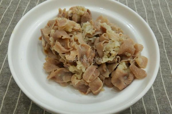 炒肥牛的做法图解4