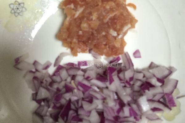 饺子皮煎饼的做法图解2