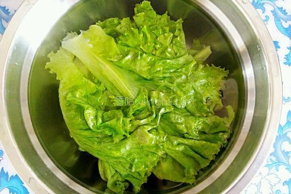 拌生菜的做法图解5