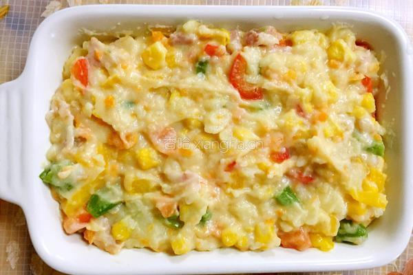 芝士焗土豆的做法图解8