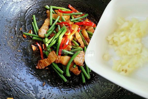 长豆角炒肉的做法图解11