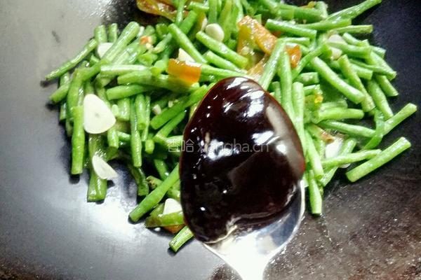 青椒豇豆的做法图解8