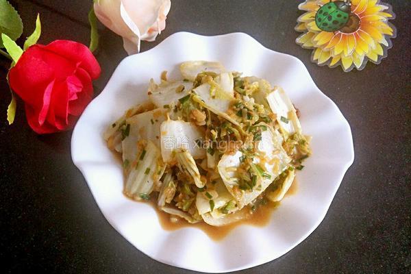 肉末白菜的做法图解6