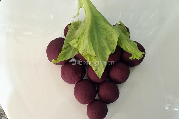 紫薯球的做法图解5