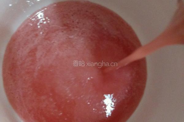 西瓜刨冰的做法图解6
