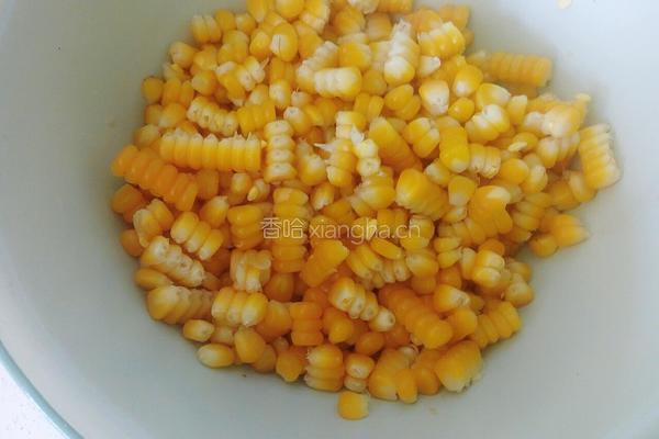 香甜玉米烙的做法图解2