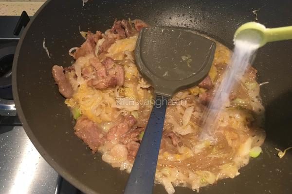 酸菜粉条肉的做法图解10