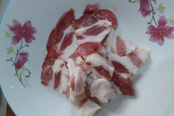 肉片炒豆角的做法图解4