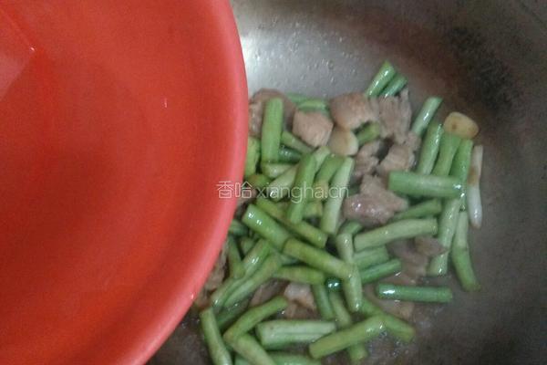 肉片炒豆角的做法图解9