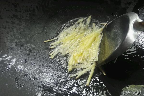 姜葱爆炒鸭肾的做法图解6