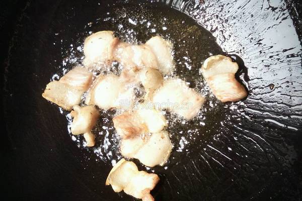 豆干小炒肉的做法图解2