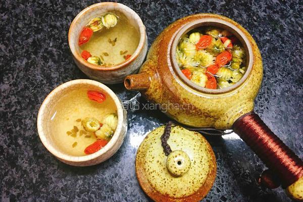 野菊花决明子茶的做法图解4