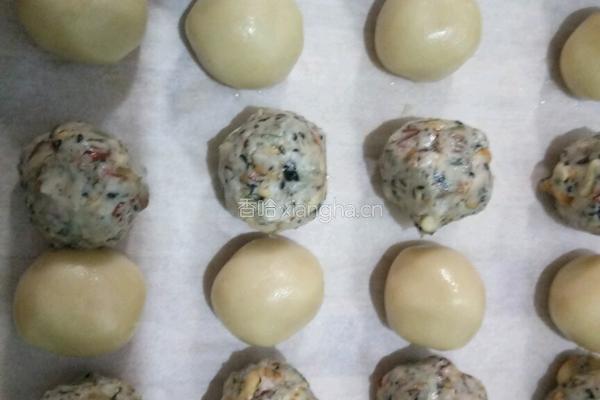 自制五仁月饼的做法图解3
