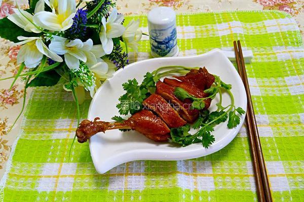 红烧鸭边腿的做法图解9
