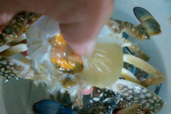 烧螃蟹的做法图解2