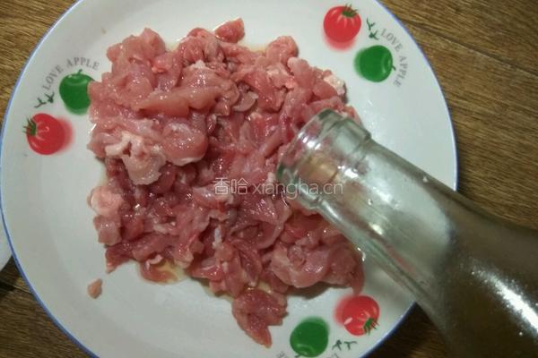 炒肉丝的做法图解4