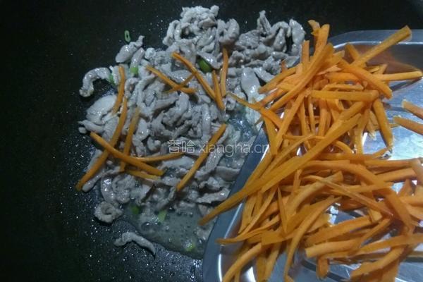炒肉丝的做法图解7