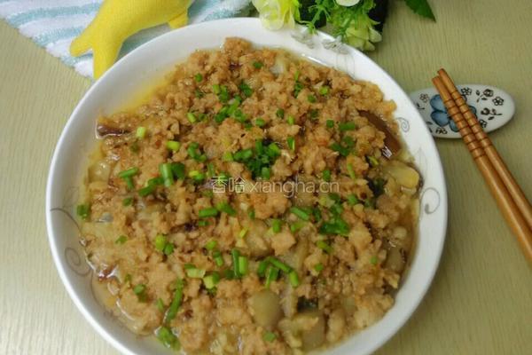 焗肉末茄子的做法图解16