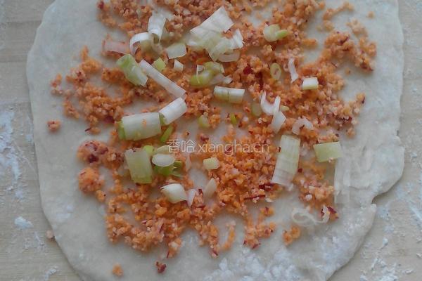 葱花羊油饼的做法图解4