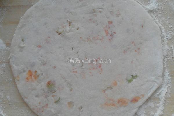 葱花羊油饼的做法图解7