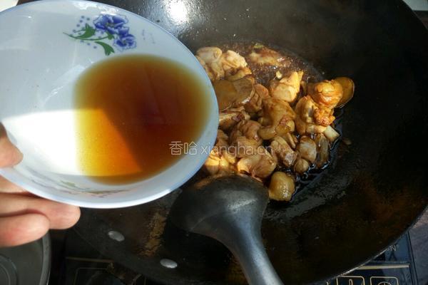 香菇鸡块的做法图解7