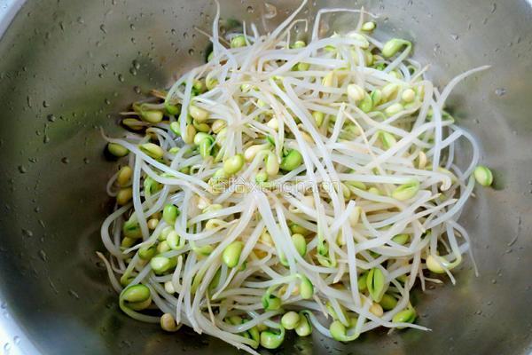 拌黄豆芽的做法图解3