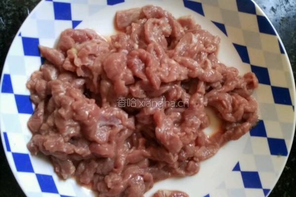 韭菜炒牛肉的做法图解2