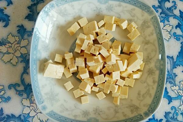 松花拌豆腐的做法图解8