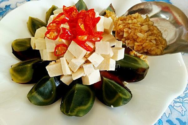 松花拌豆腐的做法图解14