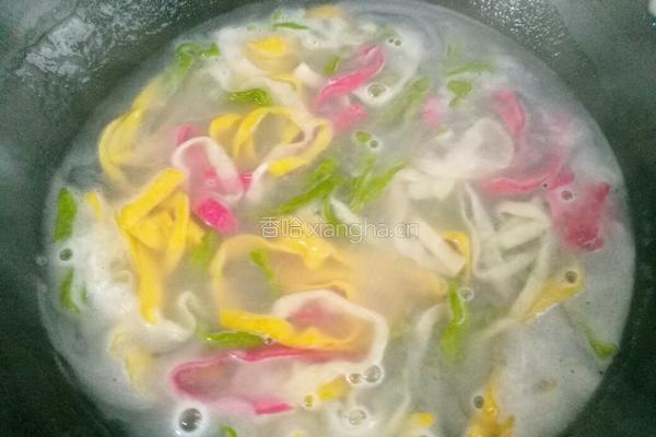 打卤手擀面的做法图解8