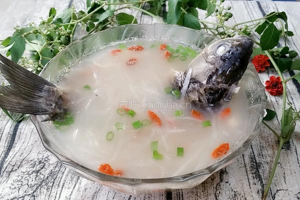 枸杞鲫鱼汤的做法图解7