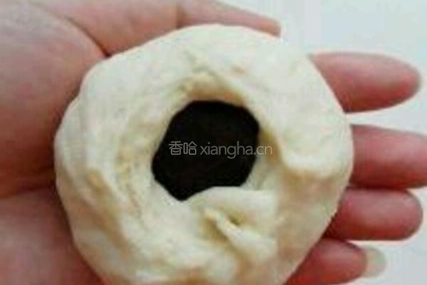 红果豆沙月饼的做法图解4