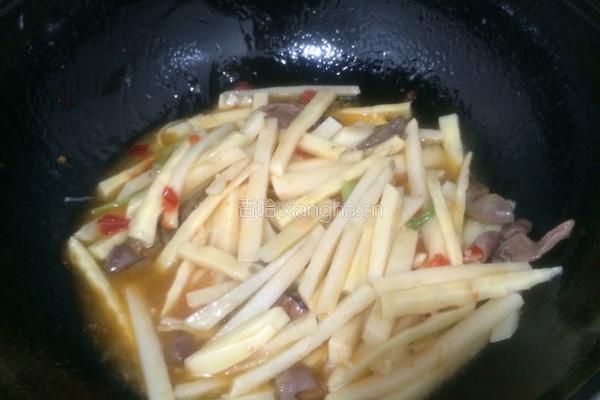 炒鸡肝的做法图解6
