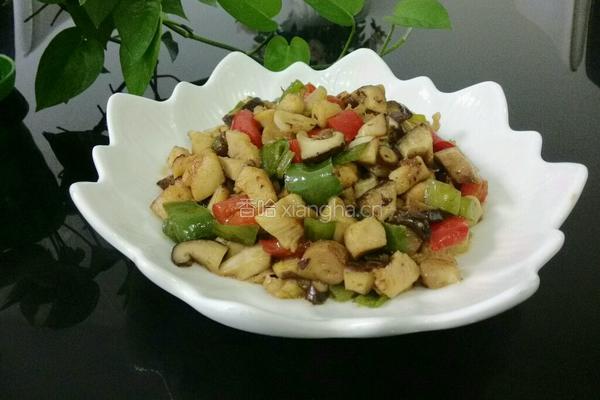 香菇炒鸡块的做法图解10