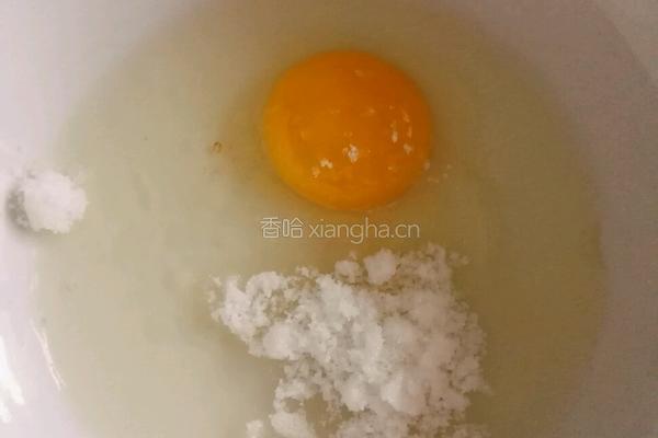 糯米鸡蛋饼的做法图解2