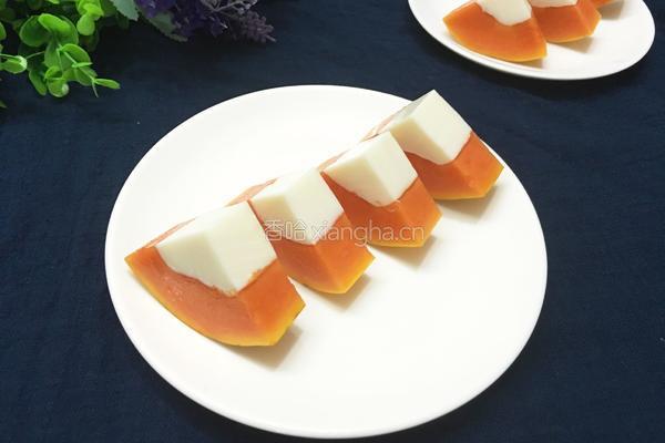 木瓜牛奶冻的做法图解17