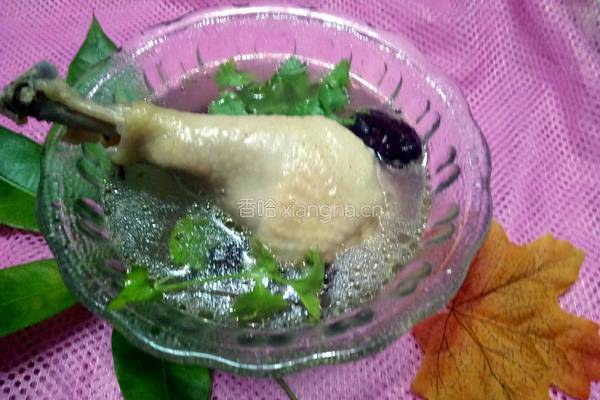 红枣炖鸡汤的做法图解6