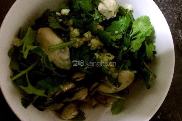 凉拌生牡蛎的做法图解5
