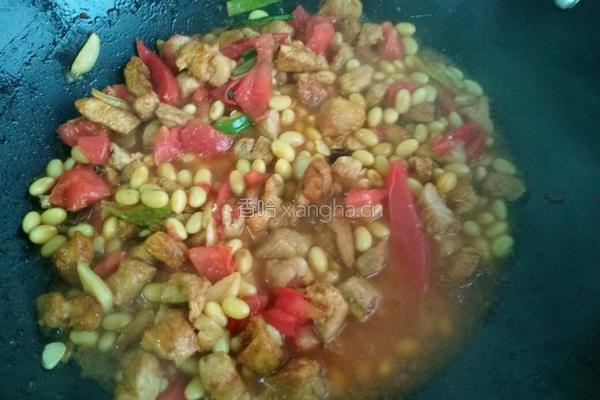 黄豆炖牛肉的做法图解9