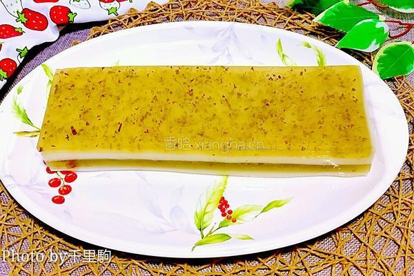椰汁桂花糕的做法图解13