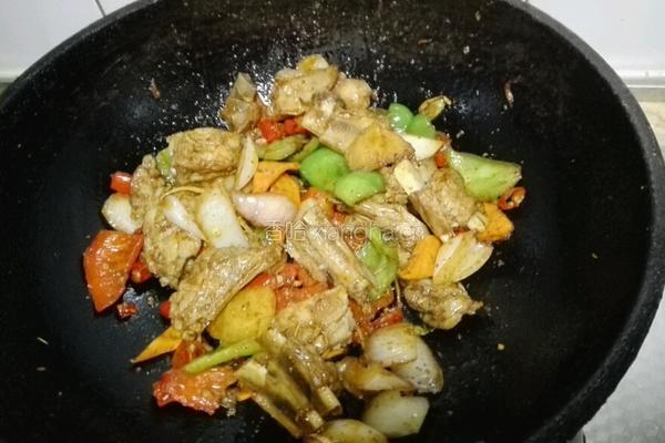 炕锅羊排的做法图解9