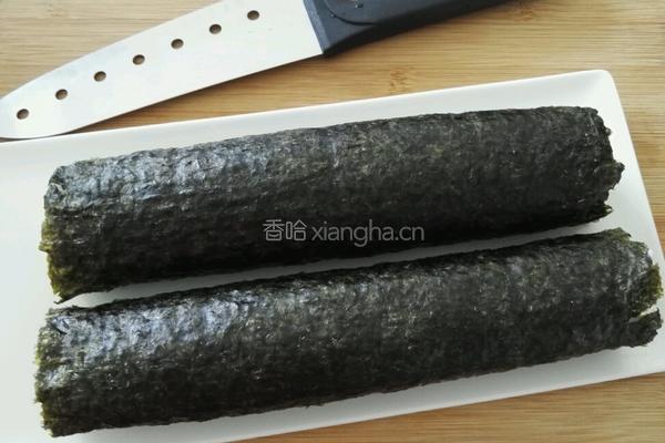 紫菜寿司卷的做法图解2