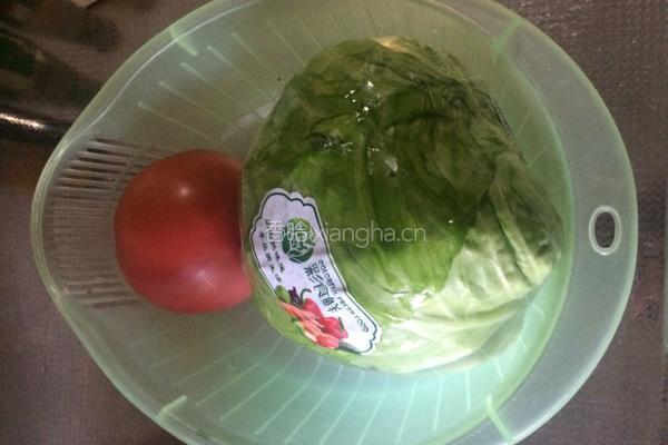 西红柿炒大头菜的做法图解1