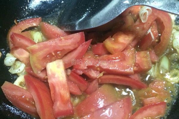 西红柿炒大头菜的做法图解9