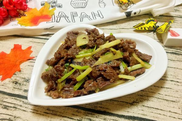 姜葱炒牛肉的做法图解10