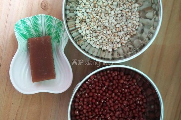 赤小豆薏米粥的做法图解1