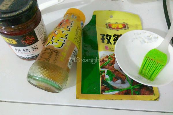 微波炉烤串的做法图解4