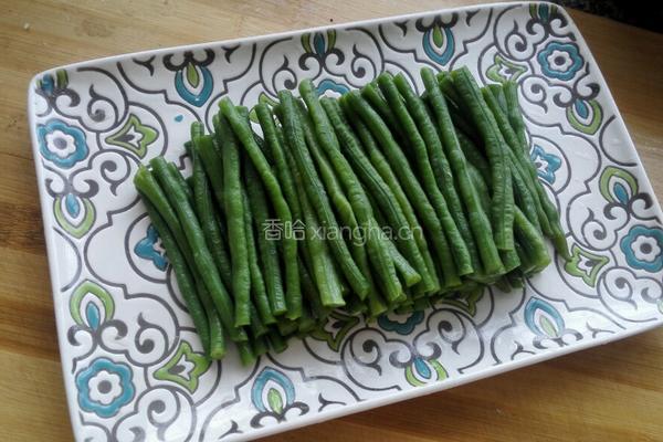 麻芝豆角的做法图解4